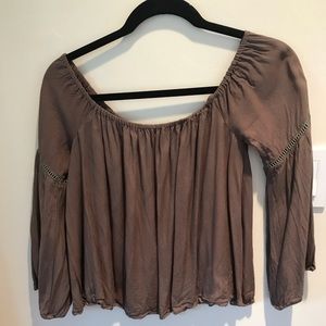 Off the shoulder top
